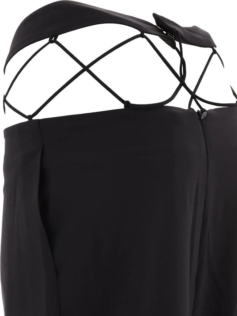 Nensi Dojaka Nensi Dojaka Crisscross Waist Pants 3