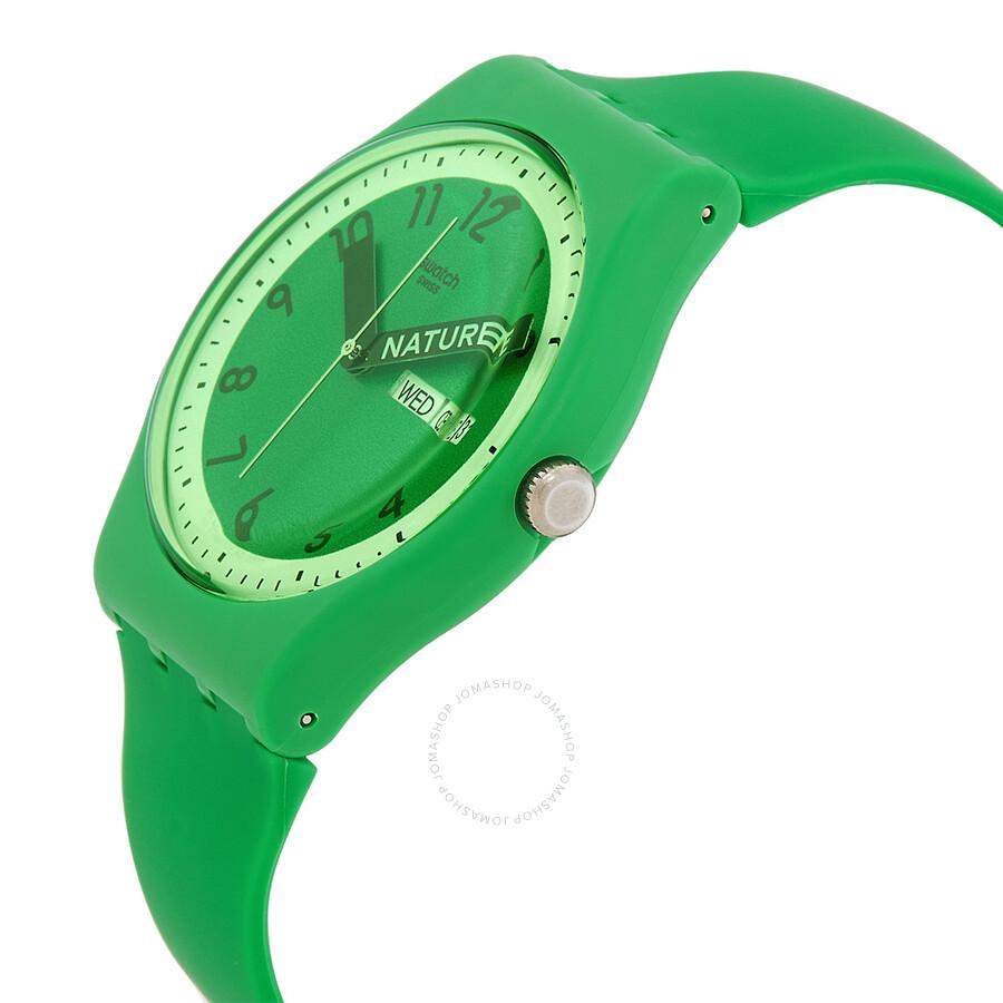 Swatch Pride Quartz Green Dial Unisex Watch SO29G704