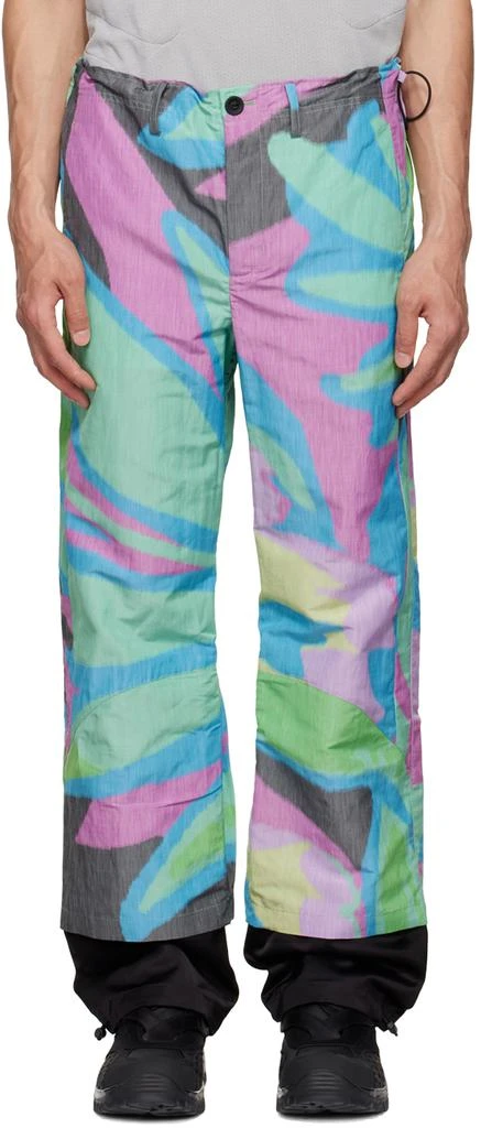 Kiko Kostadinov Green Elio Gaiter Trousers 1