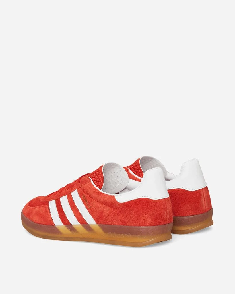 adidas Women's Gazelle Indoor Sneakers Bold Orange / Cloud White 5