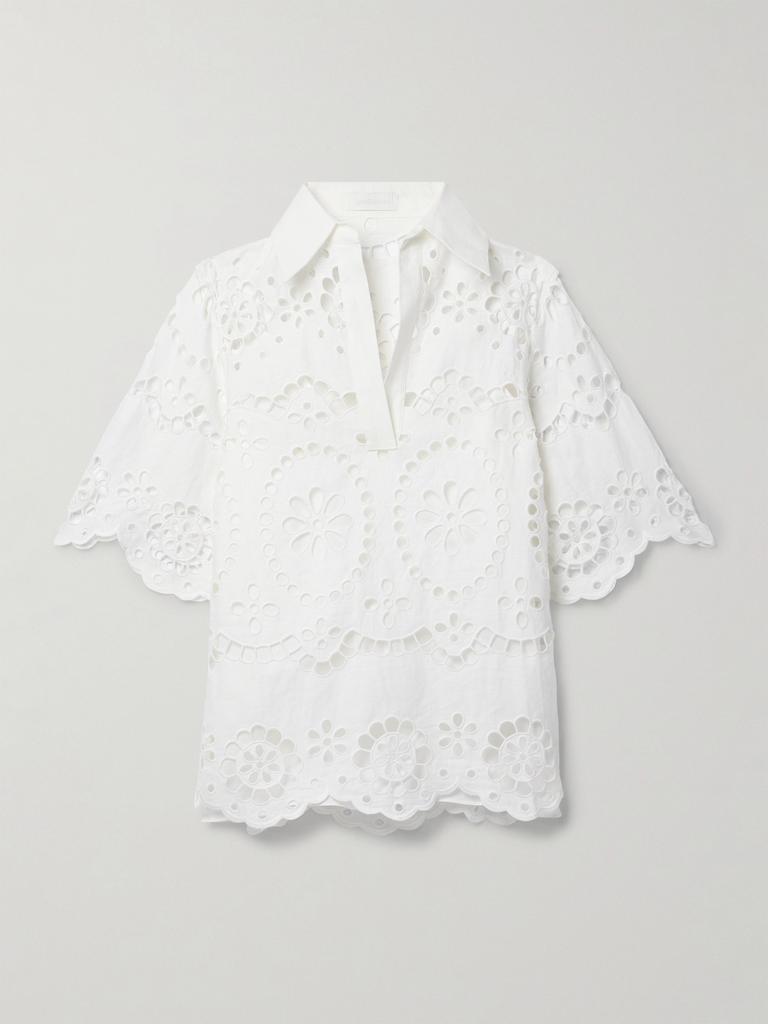 【送料&関税込】Zimmermann Lexi Embroidered Tunic Zimmermann LEXI EMBROIDERED TUNIC | REVERSIBLE