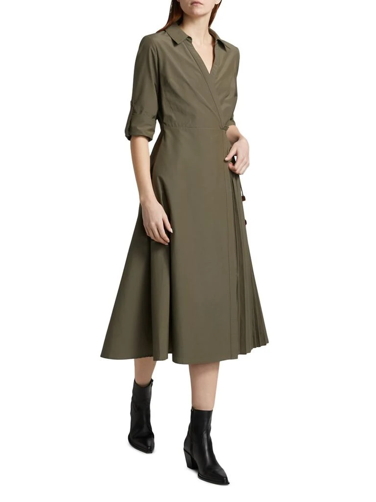 Tanya Taylor Shivon Cotton Poplin Midi-Dress 2