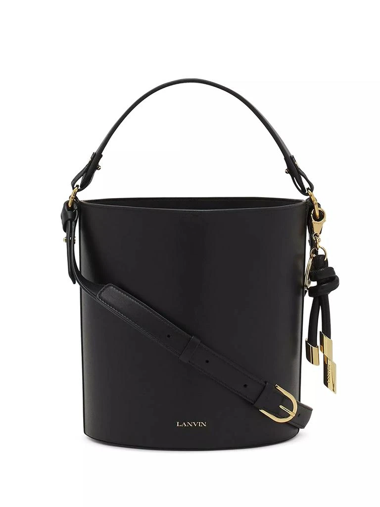 Lanvin Sequence Leather Bucket Bag 1
