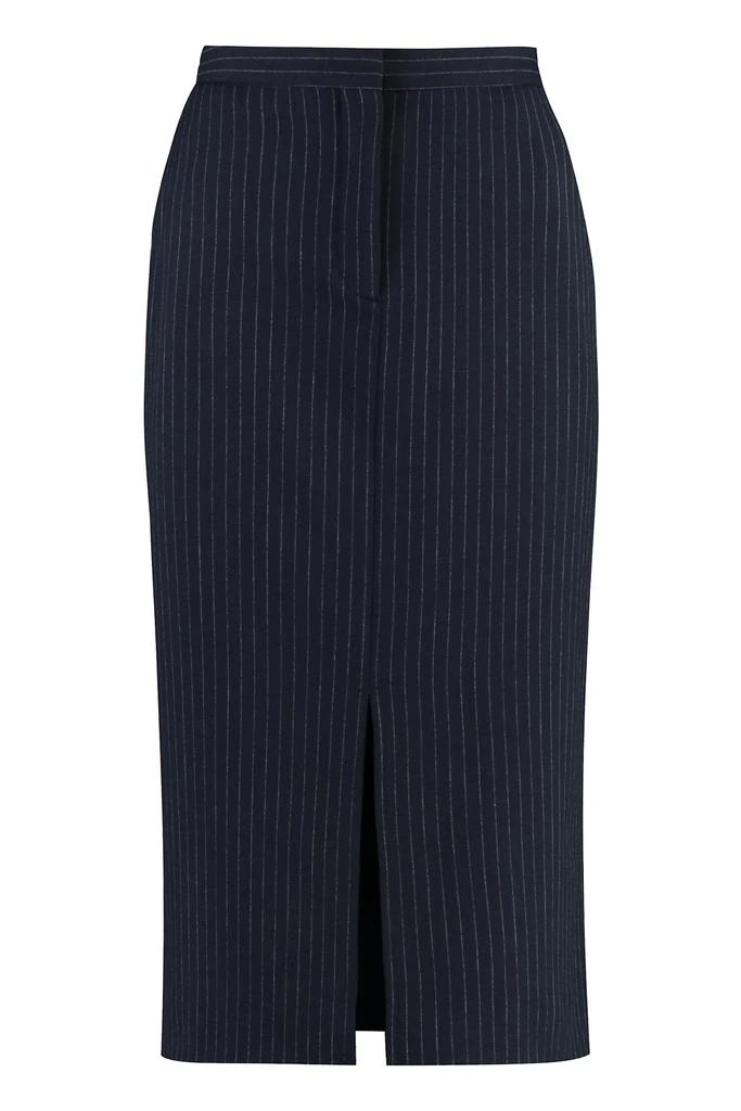 Calvin Klein Pin-striped Midi Skirt 1