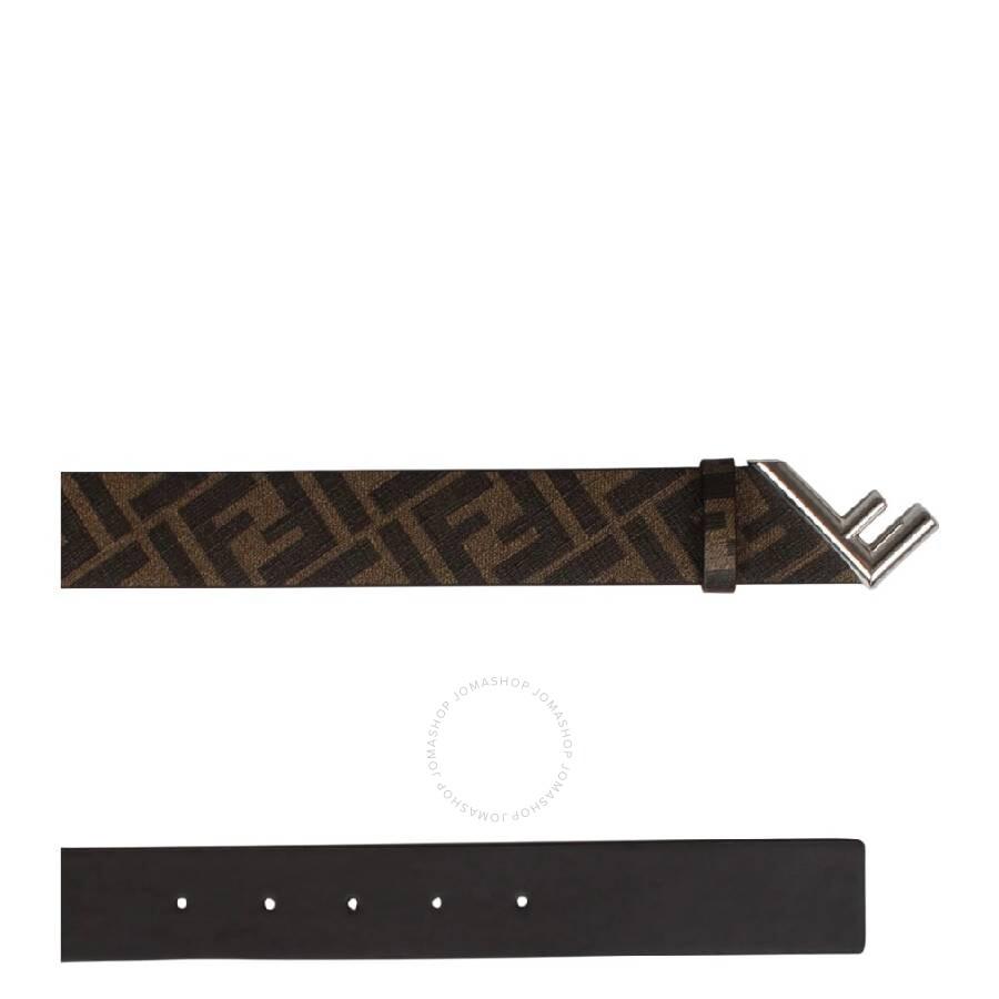 Fendi F-Shaped Buckle Leather Belt - Belts - Save $10 OFF On
