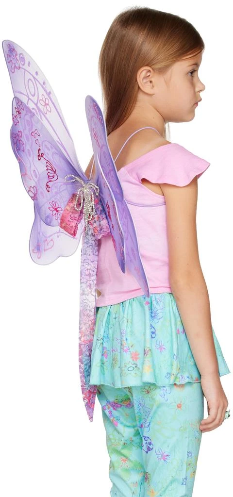 Collina Strada SSENSE Exclusive Kids Purple Fairy Wings 3