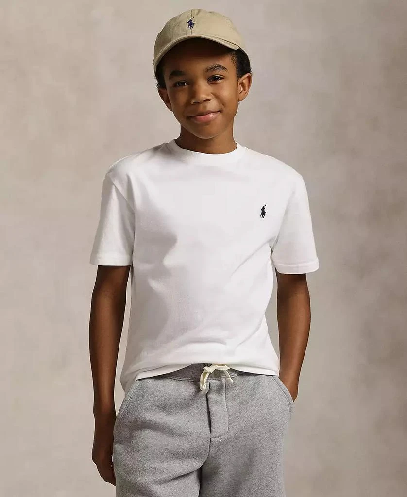Ralph Lauren Big Boys Cotton Jersey Crewneck T-Shirt