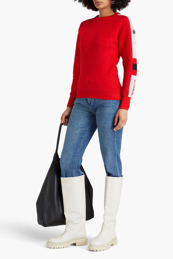 WE NORWEGIANS Jacquard-knit merino wool sweater