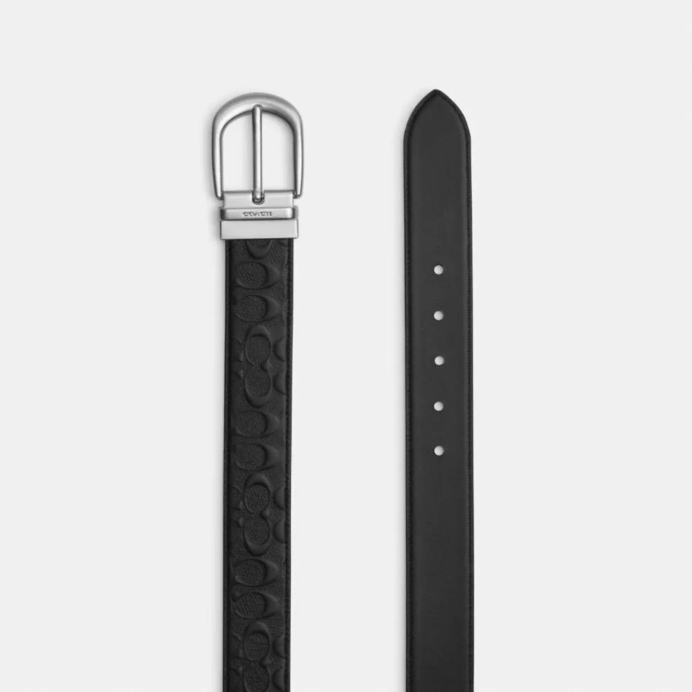 Coach Classic Buckle Cut To Size Reversible Belt, 38 Mm 2