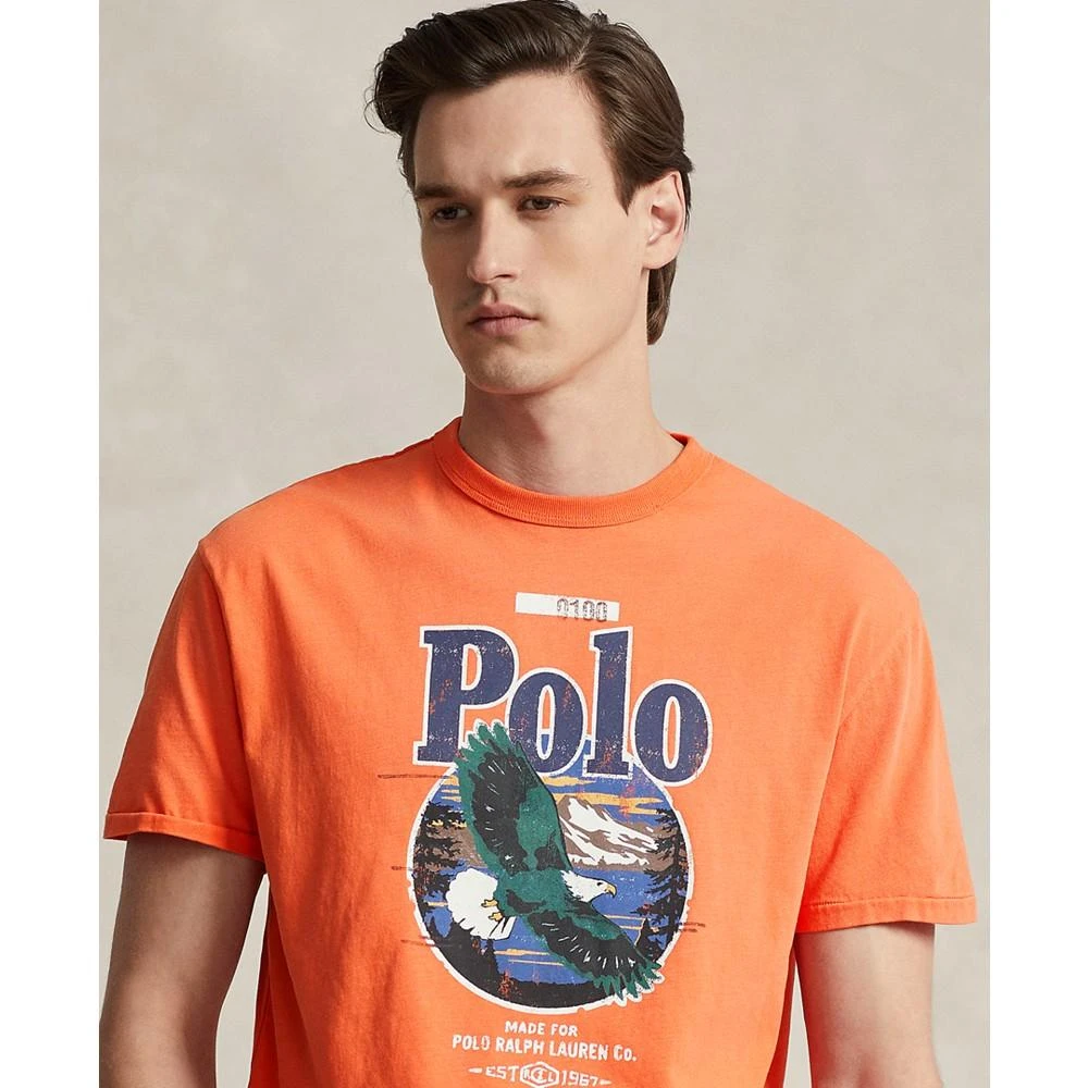 Polo Ralph Lauren Men's Classic-Fit Jersey Graphic T-Shirt 3