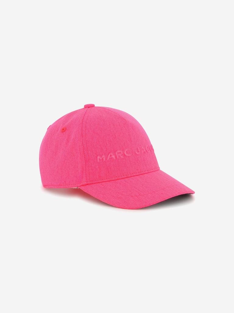 Marc Jacobs Girls Logo Cap in Pink