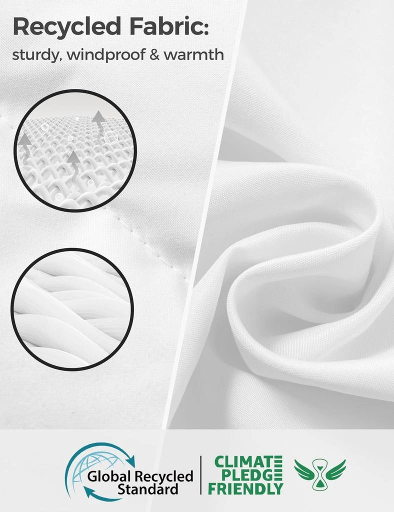 wantdo wantdo Men's Hooded Winter Coat Waterproof Puffer Jacket Warmth Winter Jacket 6