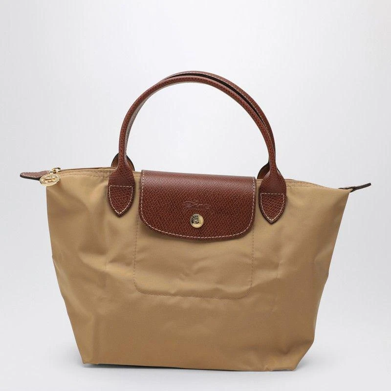 Longchamp Longchamp Fawn-Coloured Handbag Le Pliage S 1