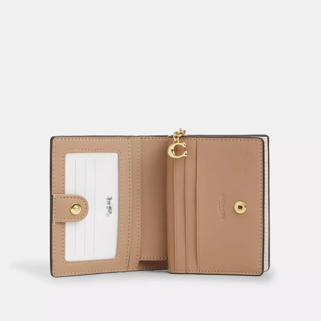 Coach Boxed Snap Wallet And Picture Frame Bag Charm With Star Print 3