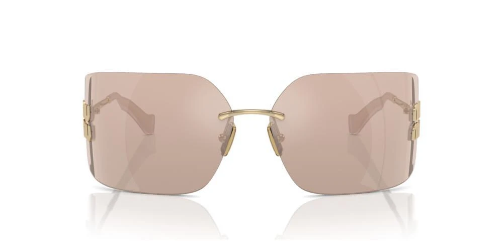 Miu Miu Eyewear Miu Miu Eyewear Rectangular Frame Sunglasses 1