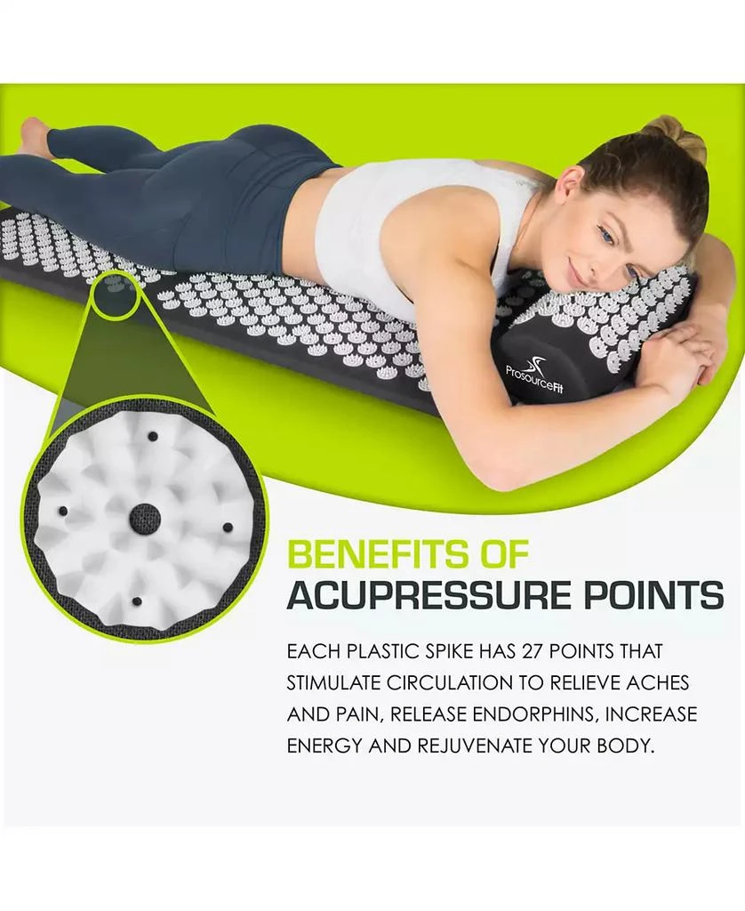 ProsourceFit Full Body Acupressure Mat and Pillow Set 2