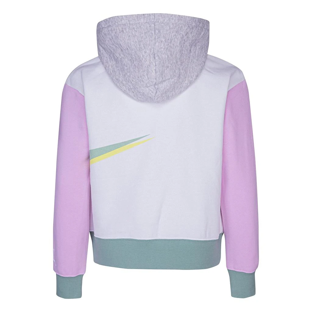 Jordan Kids Swoosh Wrap Pullover Hoodie (Little Kids/Big Kids) 2