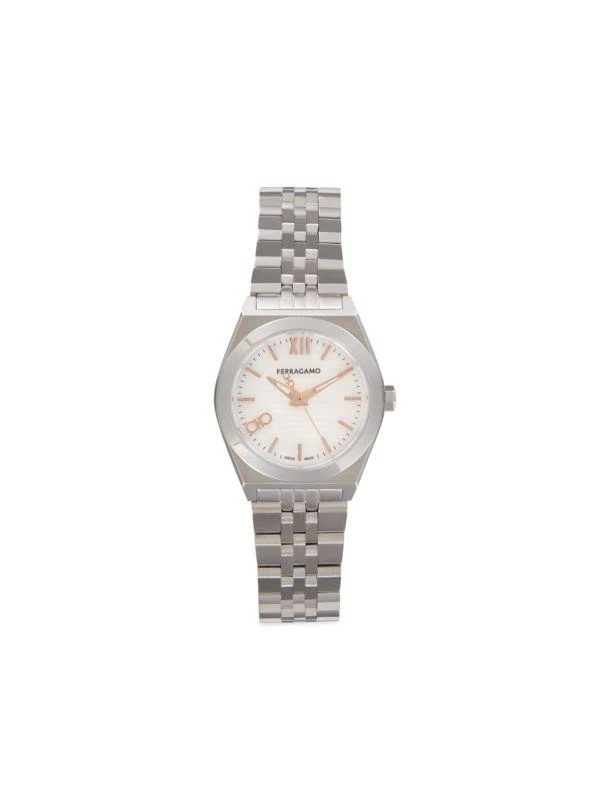 Vega New Stainless Steel & White Mother-of-Pearl Dial  display picture 1