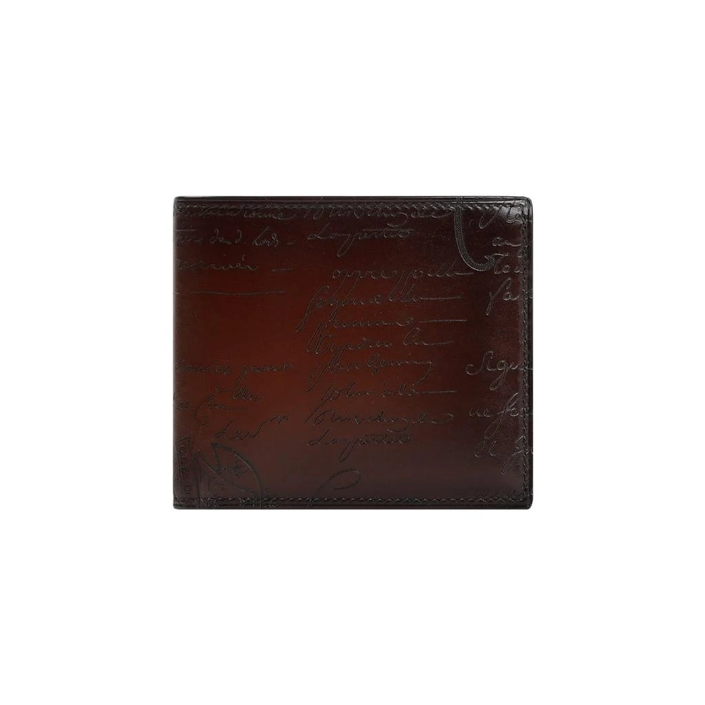 Berluti Calf Leather Neo Venezia Written Wallet 2