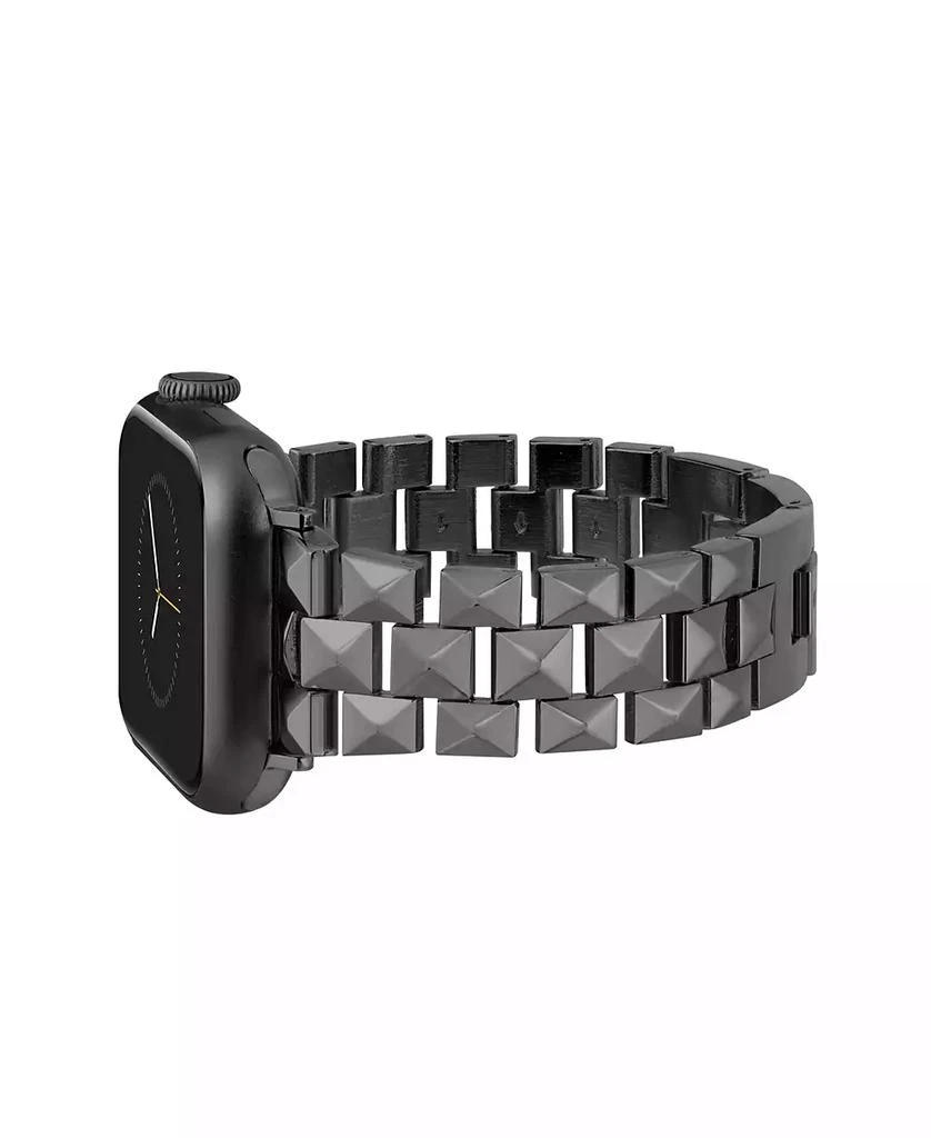 Nine West Women's Gunmetal Grey Alloy Bracelet Designed for 38/40/41mm Apple Watch 2