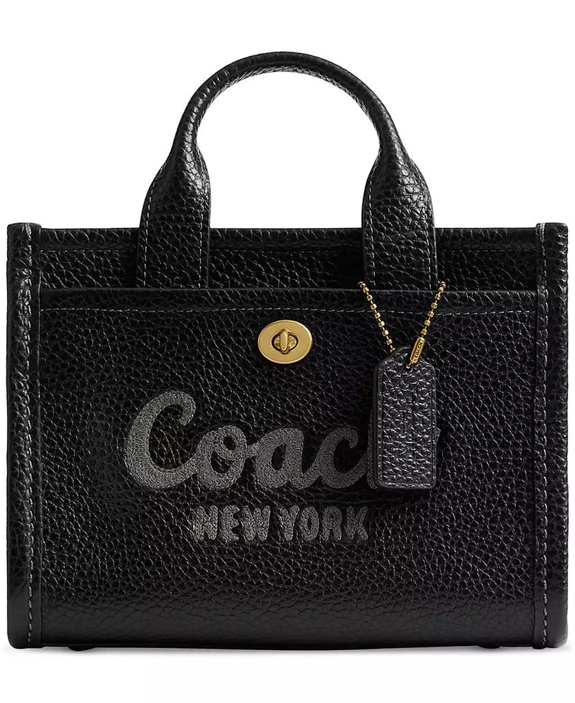 Coach Cargo Mini Bubble Leather Tote Bag 20