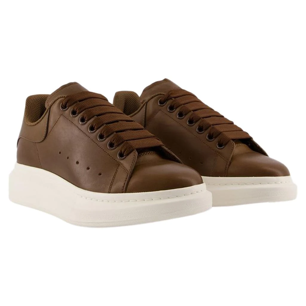 Alexander McQueen Oversized Sneakers -  - Leather - Khaki 2