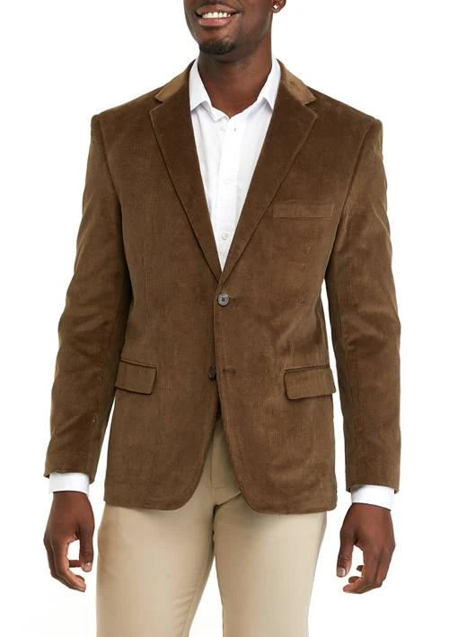 Saddlebred® Brown Corduroy Sport Coat 1
