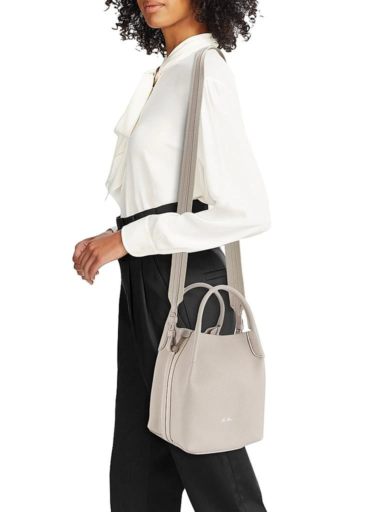 Loro Piana Bale Leather Top Handle Bag 2