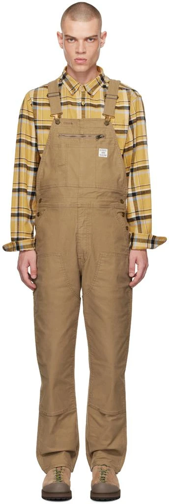 Levi's Brown Workwear Bib Denim Overalls 1