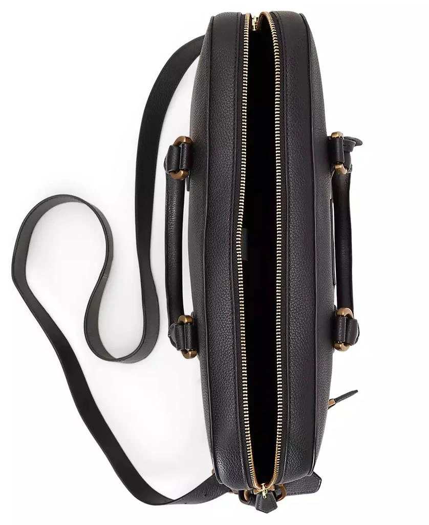 Ralph Lauren Men's Pebbled Leather Commuter Case 3