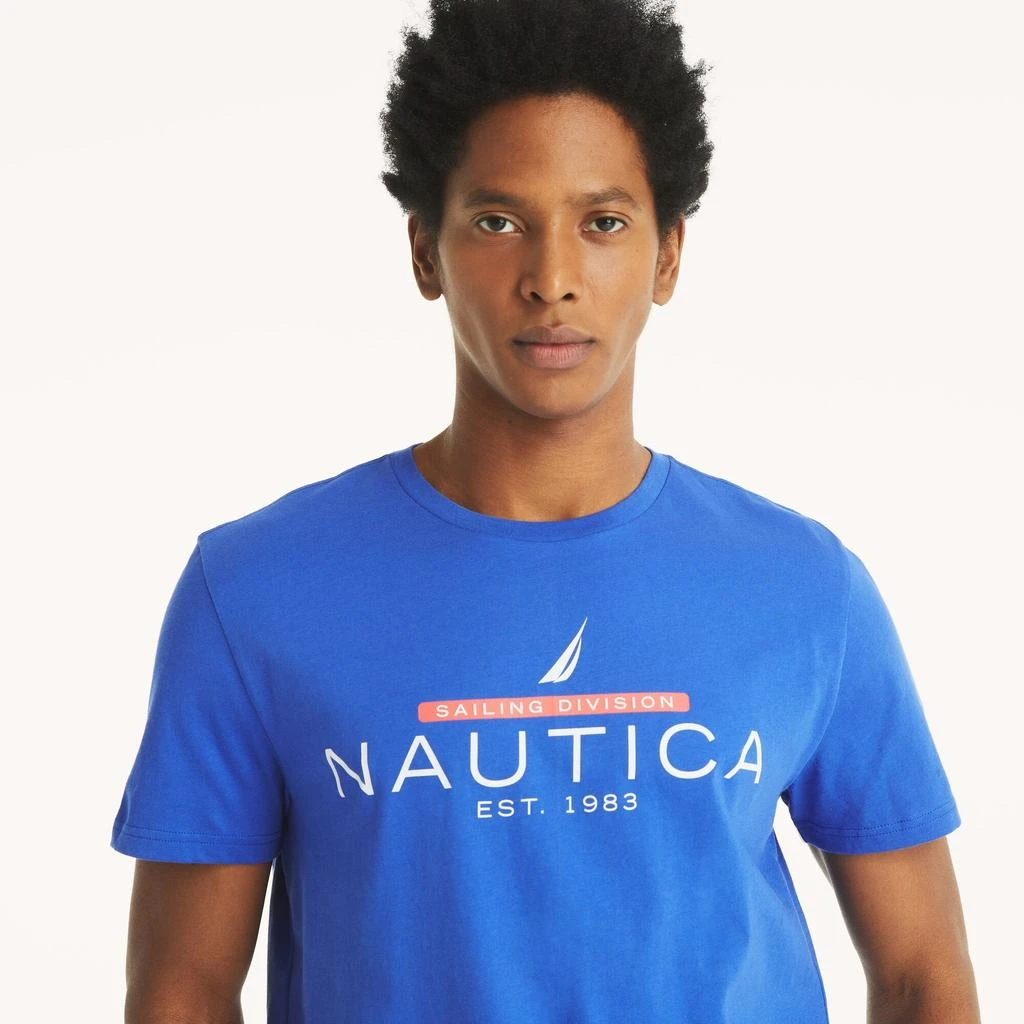 Nautica Mens Logo Graphic T-Shirt 2