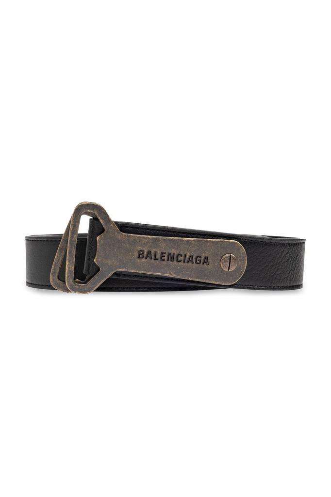 Shop Balenciaga Bottle Opener D Ring Belt on Sale at BeyondStyle