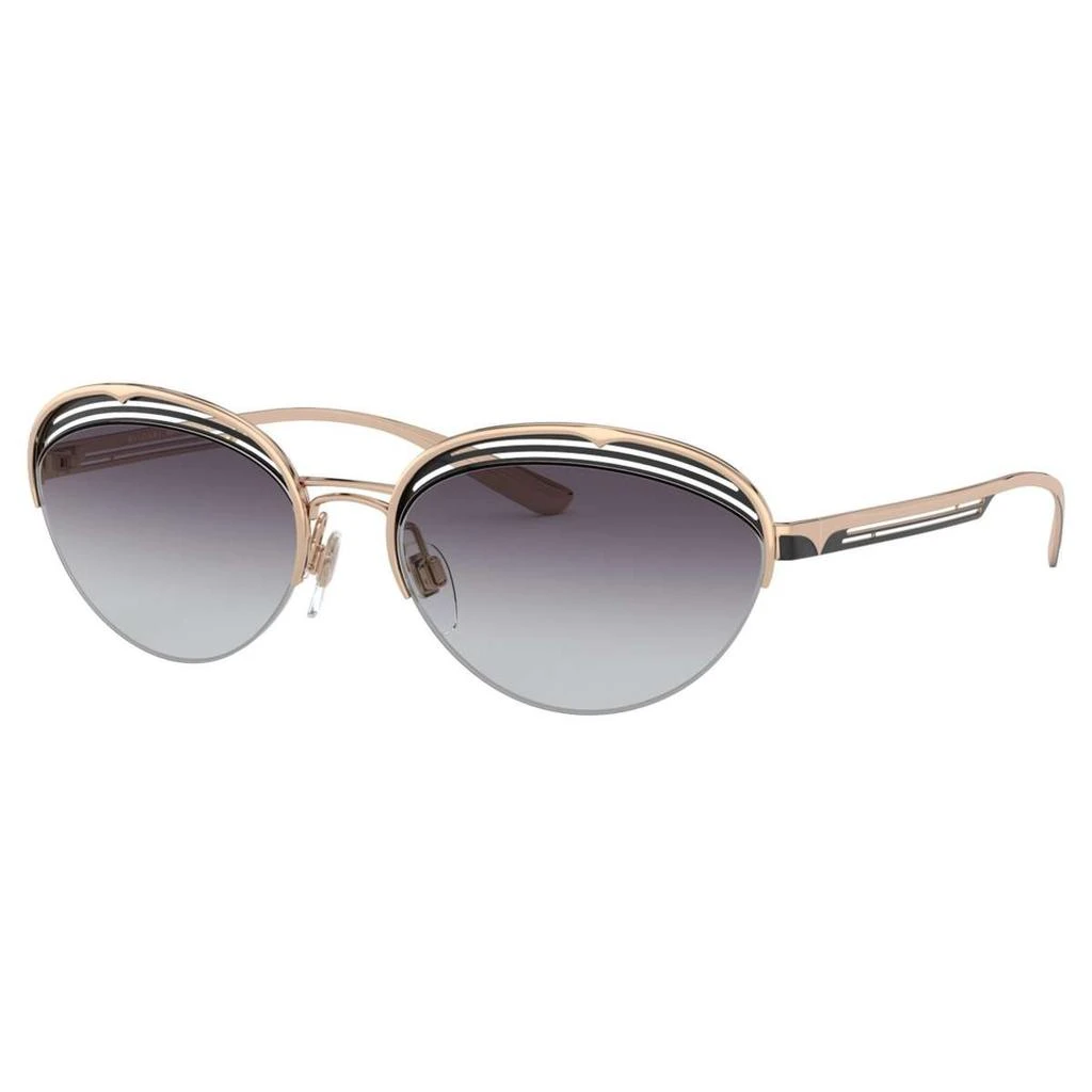 BVLGARI Bulgari Women's Rose Gold Cat-Eye Sunglasses 1
