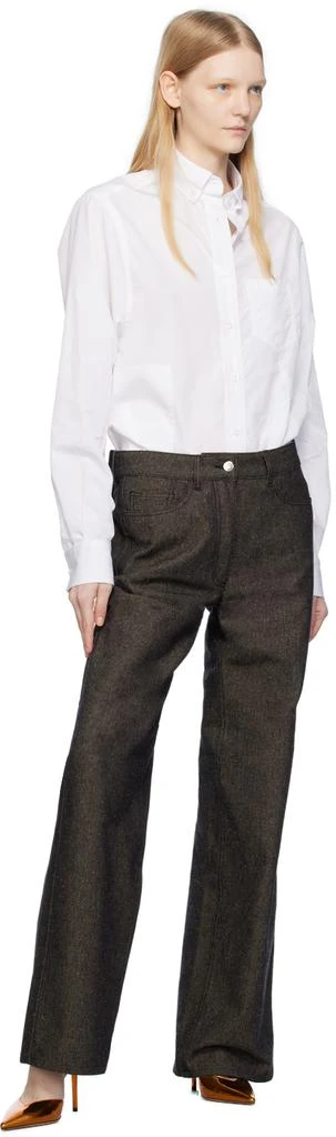 Jimmy Choo Orange Saeda 100 Heels 5