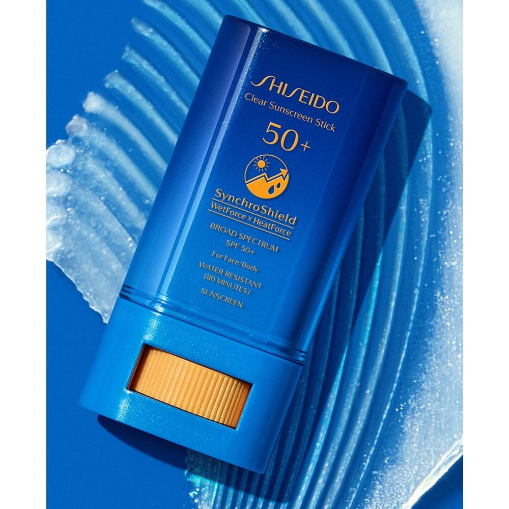 Shiseido Clear Sunscreen Stick SPF 50+, 20 g