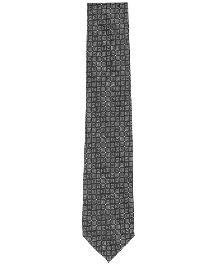 Perry Ellis Men's Travers Square-Pattern Tie
