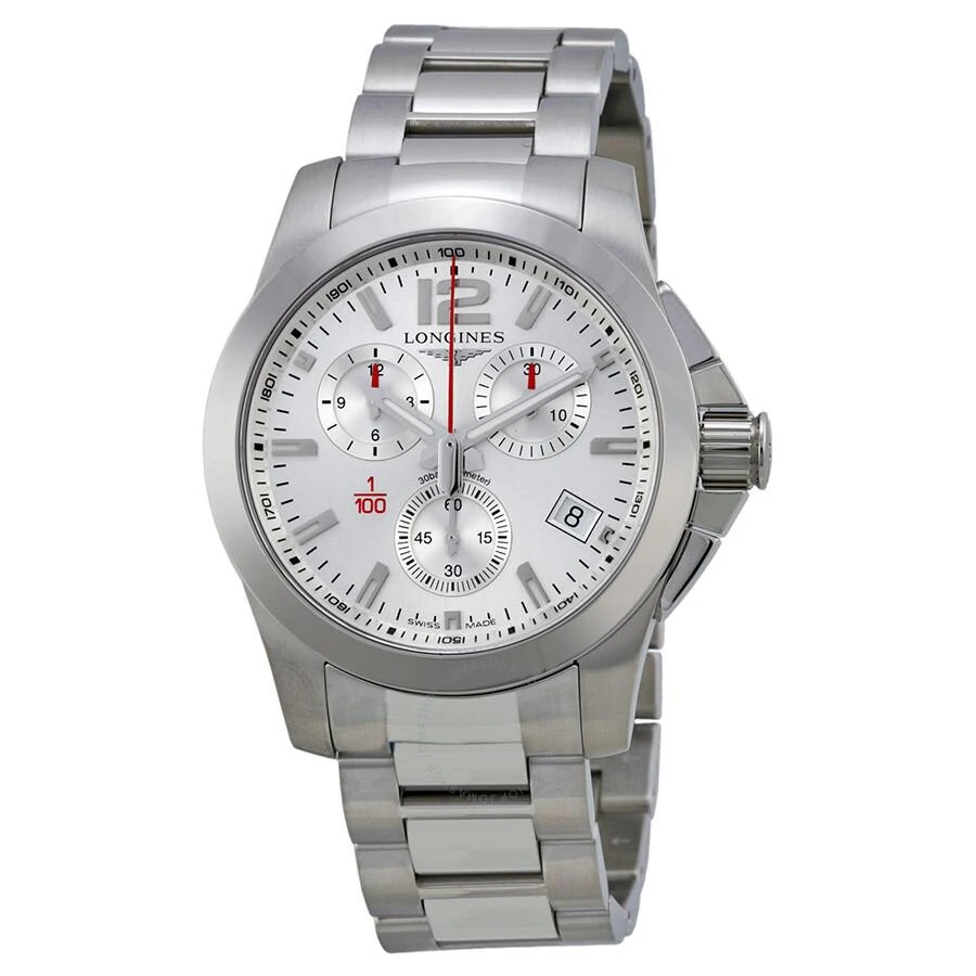 Longines Sport Conquest Silver Dial Men's Watch L37004766 1