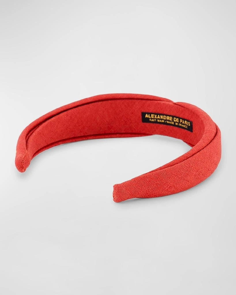 Alexandre de Paris Twisted Cotton Headband 3