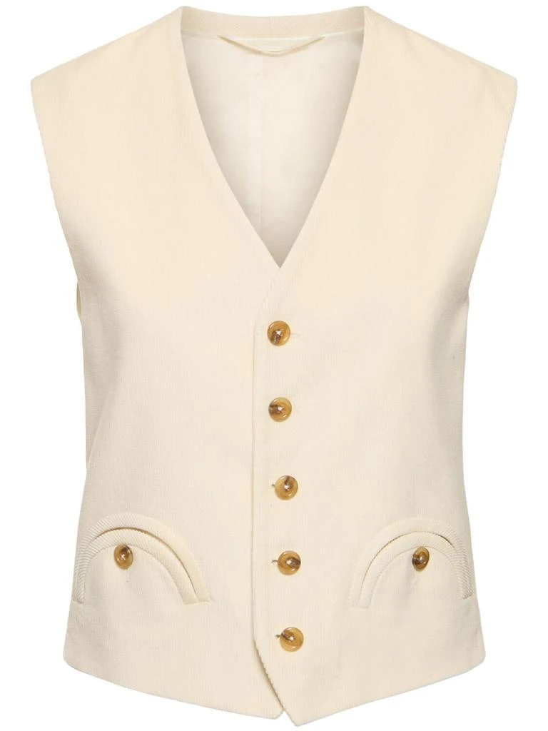 BLAZÉ MILANO Amara Feral Cotton Vest 1