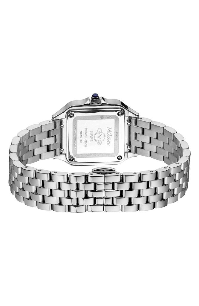 GV2 Women's Milan Diamond Dial Bracelet Watch, 27.5mm