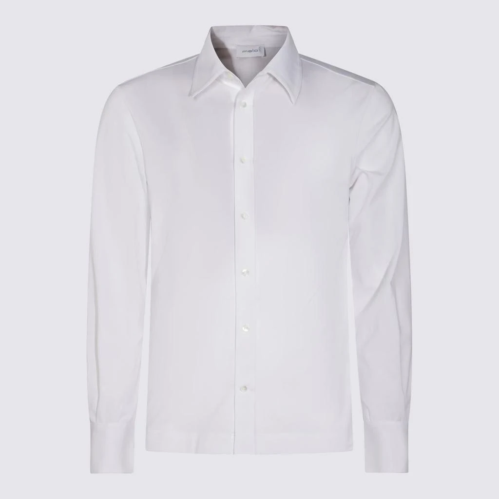 MALO Malo White Cotton Shirt 1