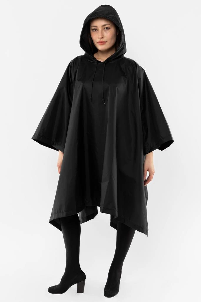 Los Angeles Apparel RNF419 - Hooded Nylon Rain Poncho 5