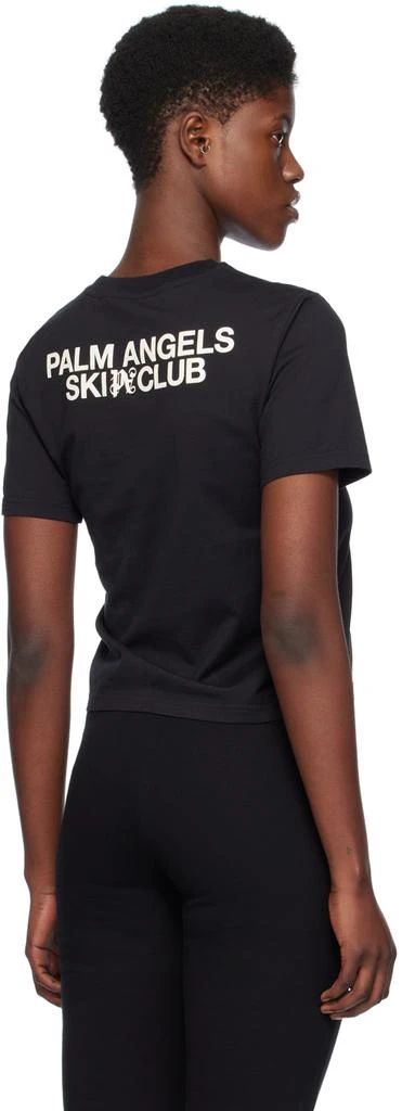 Palm Angels Black 'Ski Club' T-Shirt 3