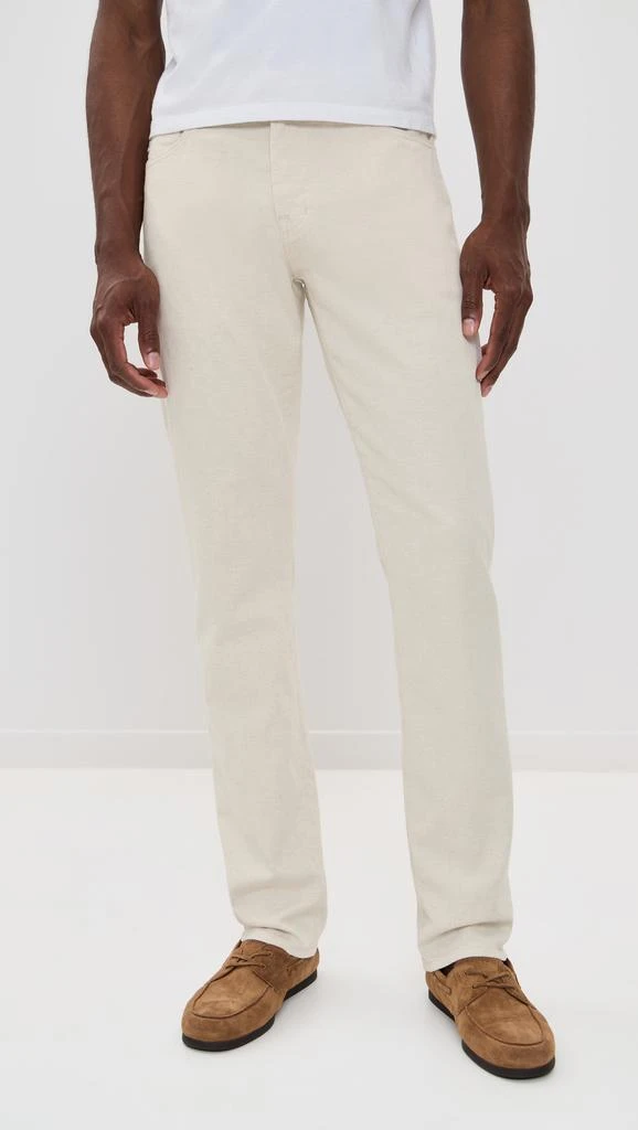 AG Everett Slim Straight Linen Pants 34” 1