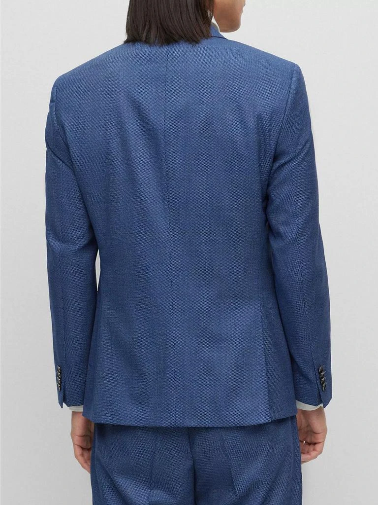Hugo Boss Three-Piece Slim-Fit Suit in a Wool Blend 5