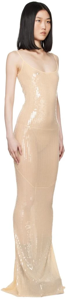 Rick Owens Beige Lido Slip Maxi Dress 2