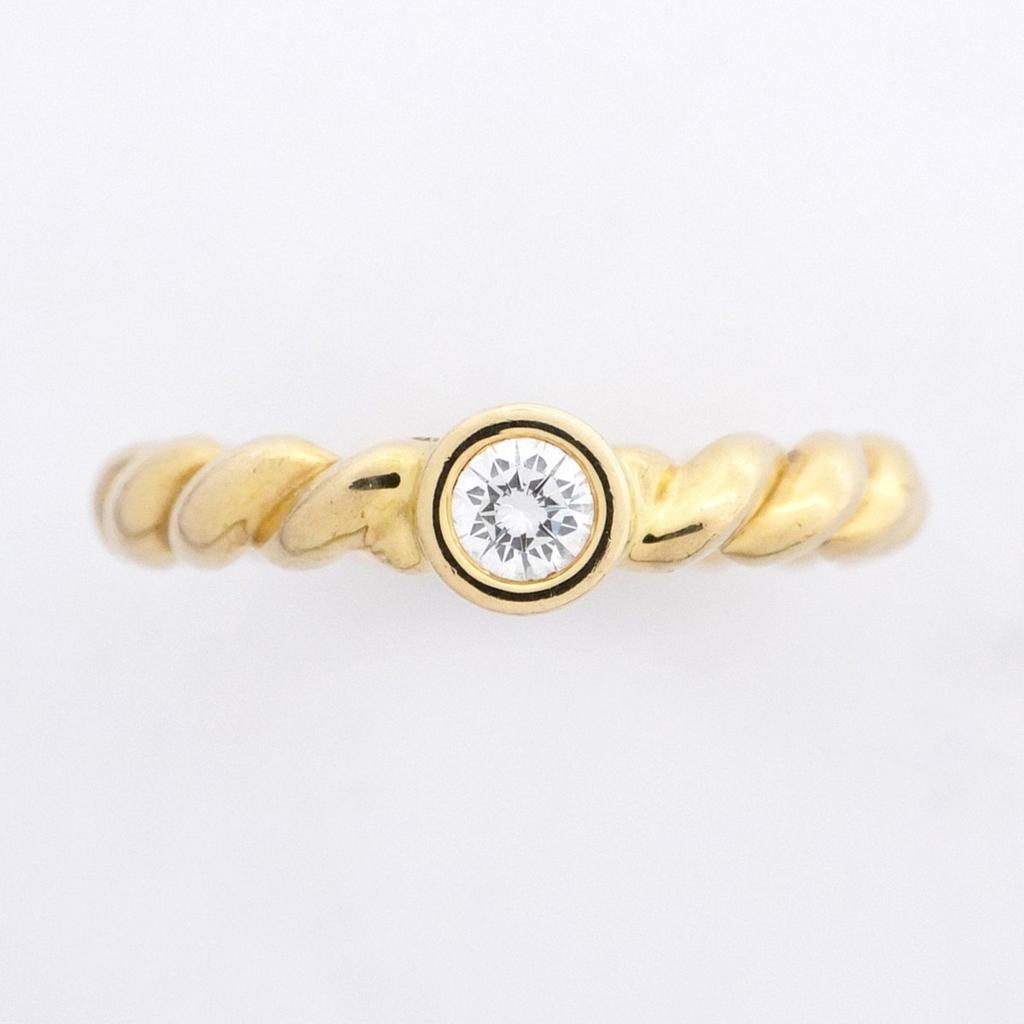 Tiffany & Co. yellow gold (18K) Band Ring (Pre-Owned)