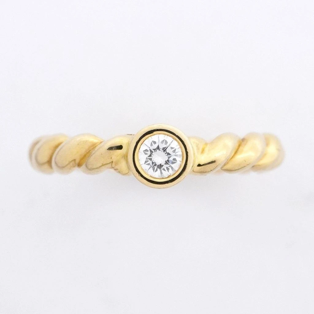 Tiffany & Co. yellow gold (18K) Band Ring (Pre-Owned) 2