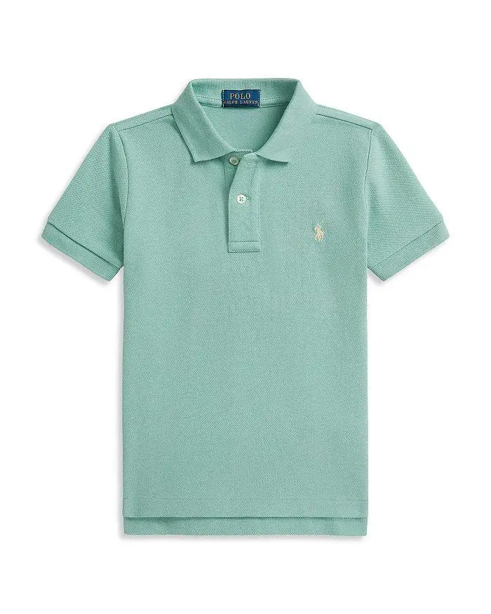 Ralph Lauren Boys' The Iconic Mesh Polo Shirt - Little Kid, Big Kid