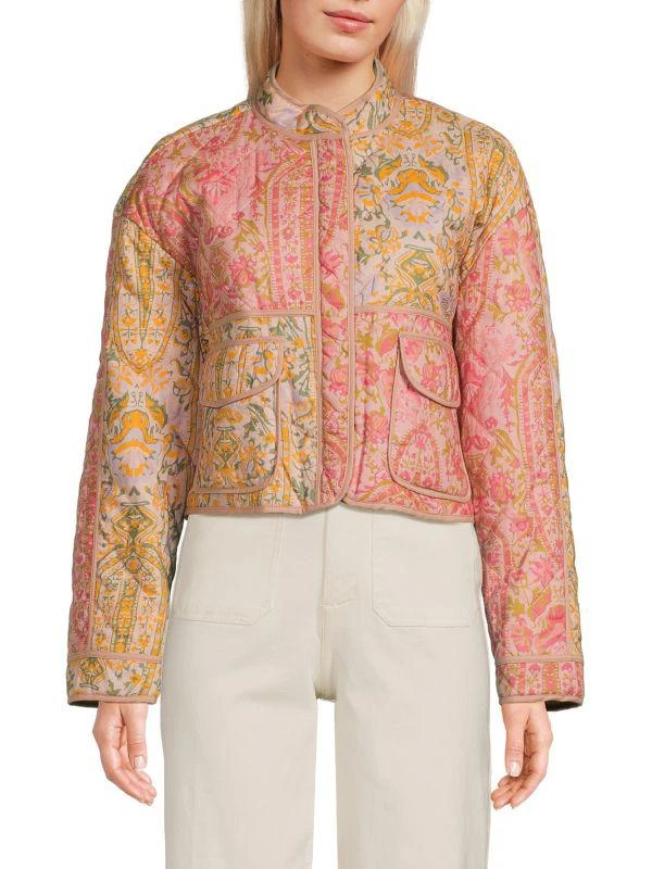 Bagatelle Print Quilted Jacket 1
